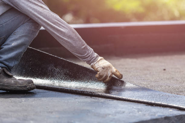 Professional Exterior Waterproofing technician working in Poland, IN